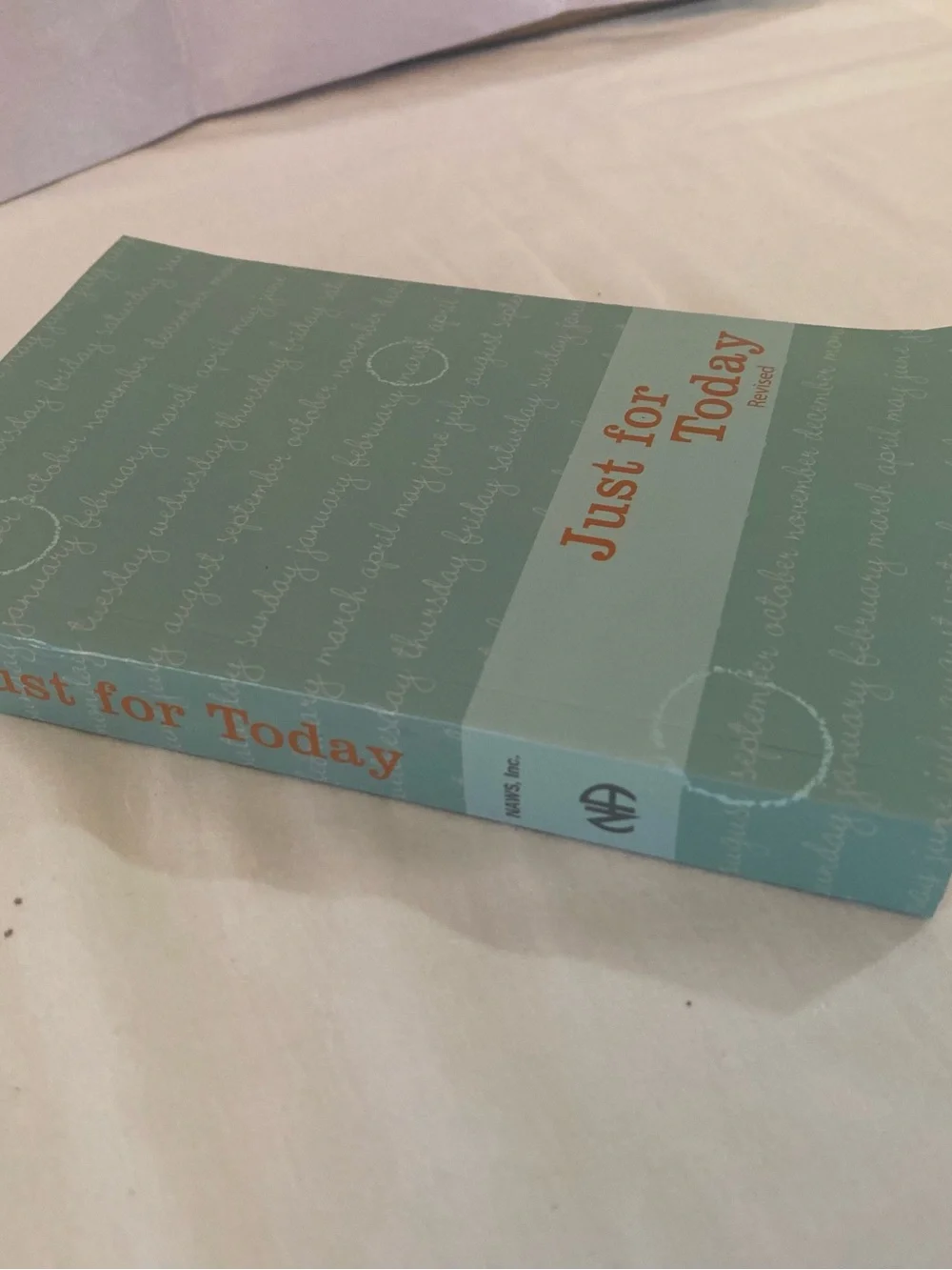 Narcotics Anonymous Just for today Revised Daily Meditation TPB 2023
